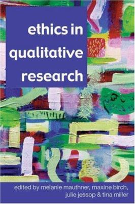 Ethics in Qualitative Research 0761973087 Book Cover