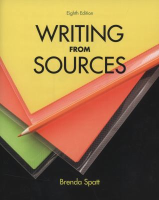 Writing from Sources 0312602901 Book Cover