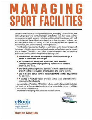 Managing Sport Facilities 1718223803 Book Cover