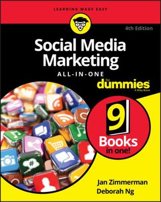 Social Media Marketing All-In-One for Dummies 1119330394 Book Cover