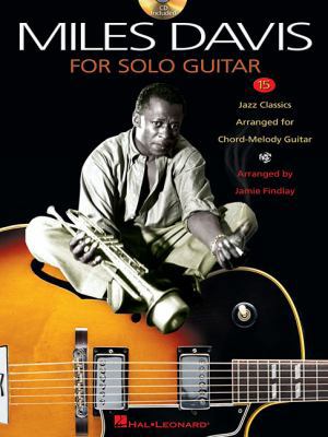 Miles Davis for Solo Guitar Book/Online Audio [... 0634023020 Book Cover