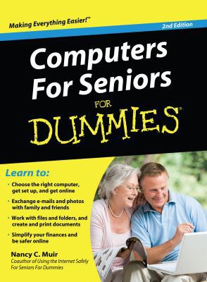 Computers for Seniors for Dummies [Large Print] 1410434087 Book Cover