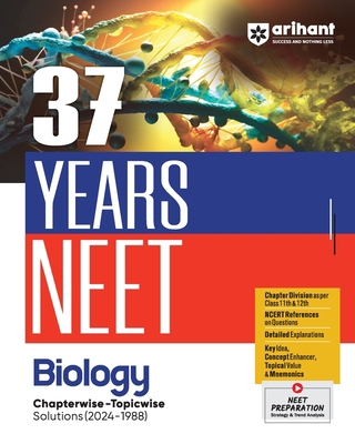 37 Years Neet- Biology 9359986291 Book Cover
