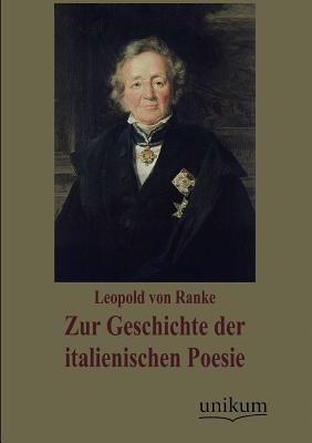 Zur Geschichte der italienischen Poesie [German] 3845743956 Book Cover