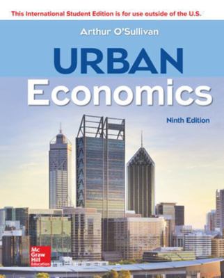 ISE Urban Economics 1260084493 Book Cover