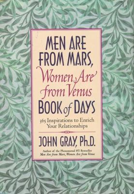 Mars and Venus Book of Days: 365 Inspriations t... 0060192771 Book Cover