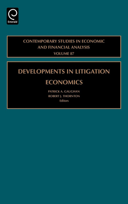 Developments in Litigation Economics 076231270X Book Cover