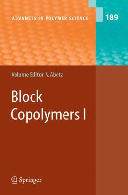 Block Copolymers I 3540265805 Book Cover