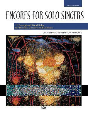 Encores for Solo Singers 0739032364 Book Cover