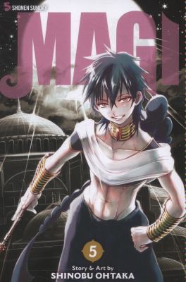 Magi: The Labyrinth of Magic, Vol. 5 1421559552 Book Cover