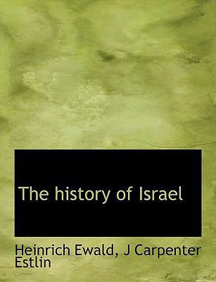 The History of Israel 1117984613 Book Cover