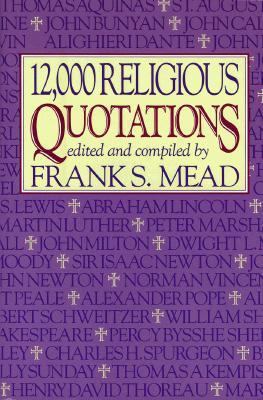 12,000 Religious Quotations B002SY92LO Book Cover