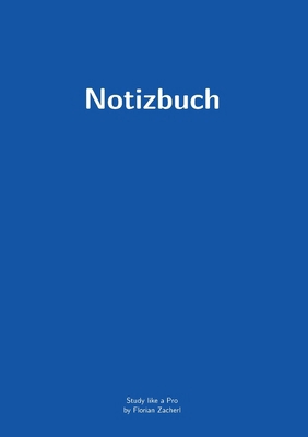 Pro-Notizbuch (blau) [German] 3756241254 Book Cover