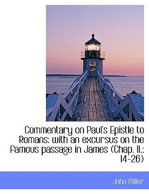 Commentary on Paul's Epistle to Romans: With an... [Large Print] 1115653202 Book Cover