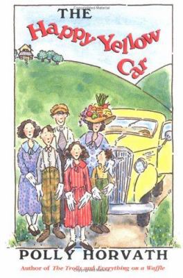 The Happy Yellow Car 0374428794 Book Cover