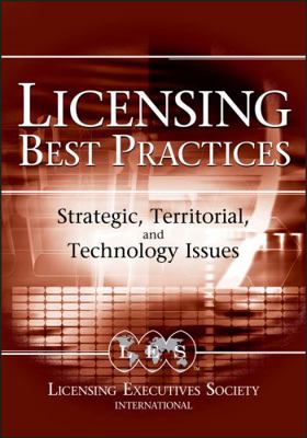 Licensing Best Practices: Tech 0471740675 Book Cover