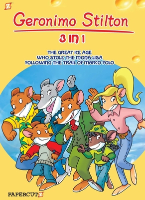 Geronimo Stilton 3-In-1 #2: Following the Trail... 1545801592 Book Cover