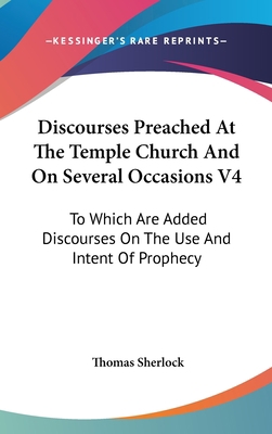 Discourses Preached At The Temple Church And On... 0548273979 Book Cover