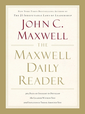 The Maxwell Daily Reader: 365 Days of Insight t... 1400203392 Book Cover