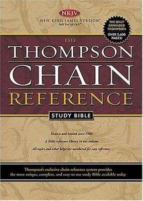 Thompson Chain Reference Bible-NKJV 0718008383 Book Cover