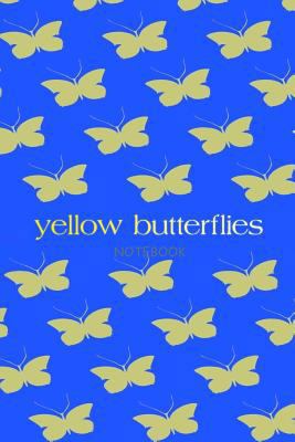 Paperback Yellow Butterflies Notebook Book