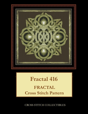 Fractal 416: Fractal cross stitch pattern 1548450146 Book Cover