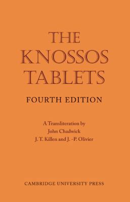 The Knossos Tablets 0521135273 Book Cover