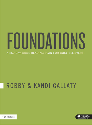 Foundations: A 260-Day Bible Reading Plan for B... 1430045558 Book Cover