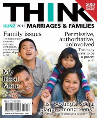 Think Marriages & Families Census Update 0205167608 Book Cover