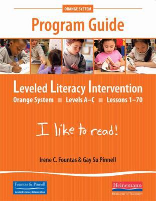 Leveled Literacy Intervention Orange System Lev... 0325018219 Book Cover
