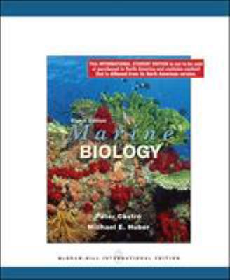 Marine Biology 0071113029 Book Cover