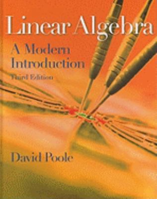 Linear Algebra: A Modern Introduction (Availabl... 0538735457 Book Cover