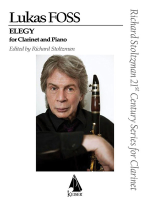 Elegy for Clarinet and Orchestra: Clarinet and ... 1581062168 Book Cover
