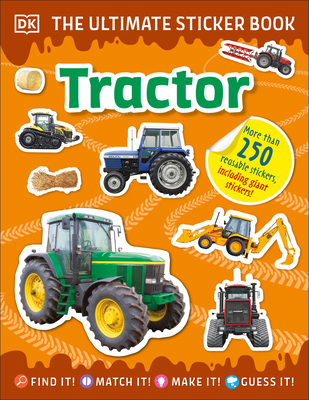 The Ultimate Sticker Book Tractor 0744033926 Book Cover