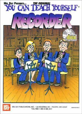 You Can Teach Yourself Recorder [With CD] 0786650117 Book Cover