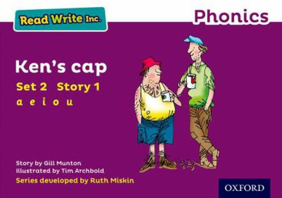 Read Write Inc. Phonics: Ken's Cap (Purple Set ... 0198371500 Book Cover