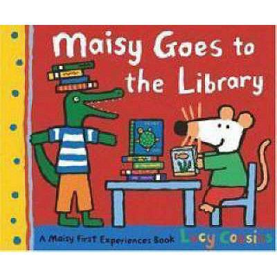 Maisy Goes to the Library 1406306967 Book Cover