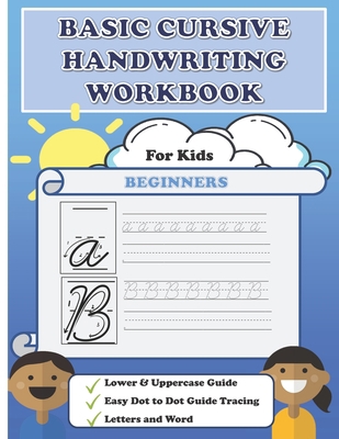 Basic Cursive Handwriting Workbook: An Introduc... B08HRV2RVJ Book Cover