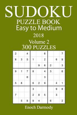 300 Easy to Medium Sudoku Puzzle Book 1978001800 Book Cover