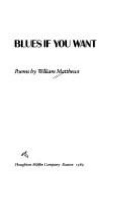 Blues If You Want Pa 0395517567 Book Cover