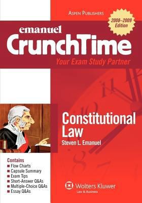 Constitutional Law (Crunchtime) 073557054X Book Cover