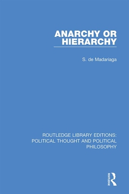 Anarchy or Hierarchy 0367369567 Book Cover