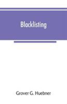 Blacklisting 9353866413 Book Cover