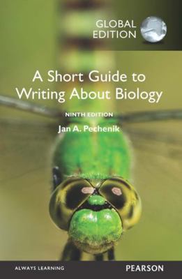 Short Guide to Writing about Biology, A, Global... 1292120835 Book Cover