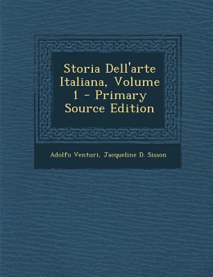 Storia Dell'arte Italiana, Volume 1 - Primary S... [Italian] 1294855026 Book Cover