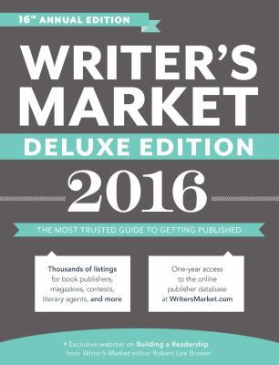 Writer's Market, Deluxe Edition: The Most Trust... 1599639424 Book Cover