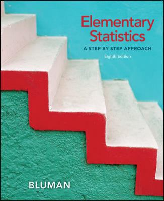 Elementary Statistics, a Step By Step Approach,... 0077438582 Book Cover