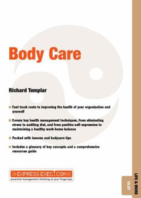 Body Care: Life and Work 10.07 1841123927 Book Cover