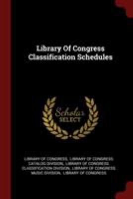 Library Of Congress Classification Schedules 137630712X Book Cover