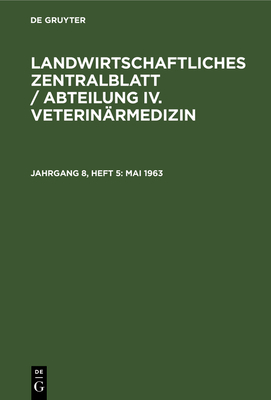 Mai 1963 [German] 3112598334 Book Cover